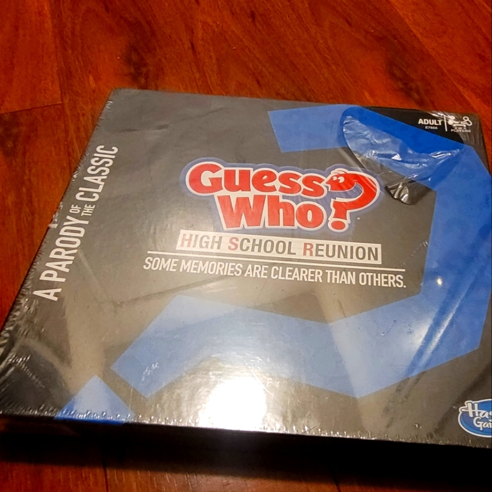 Guess Who High School Reunion Board Game